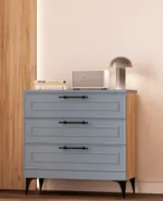 Комод с ящиками узкий с эмалевой столешницей A703.40ES