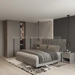 Кровать двуспальная мягкая САНРАЙС с подъемным механизмом, 200x200