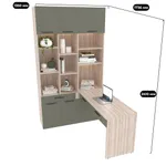 Ниша с рабочей зоной L425 L/R