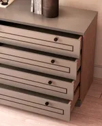 Комод с ящиками узкий с эмалевой столешницей A728.45ES