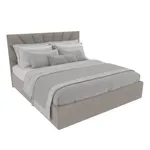 Кровать двуспальная мягкая САНРАЙС с подъемным механизмом, 140x200