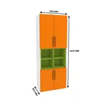 Шкаф книжный с нишей L216