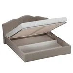 Кровать двуспальная мягкая CELINE с подъемным механизмом, 160x200