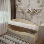 Кровать односпальная P901 с подъемным механизмом, 90x190