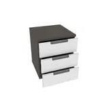 Тумба прикроватная 3 ящика, фасады в эмали LE-703