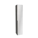 Шкаф 1 дверный узкий с зеркалом, фасады в эмали  LE220.44-4Z