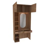 Столик туалетный с антресолью и стеллажом с подсветкой L414.44