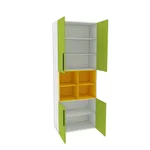 Шкаф книжный с нишей L216