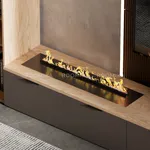 Тумба ТВ напольная с электрокамином L548.450