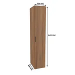 Шкаф 1 дверный узкий L220.60-4