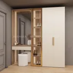 Шкаф для обуви в прихожую с подсветкой R280