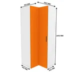 Шкаф угловой L208 L/R