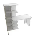 Рабочий стол со встроенным стеллажом HOF423