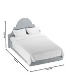 Кровать мягкая ЛЮЦИЯ LUC120  с подъемным механизмом, 120x200