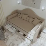 Мягкая кровать-диван с ящиками ФАБИО, 90х190