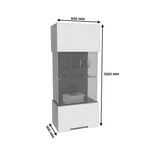 Шкаф навесной, фасады в эмали LE-350