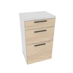 Тумба узкая 2 ящ. L875