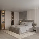 Шкаф 2 дверный, фрезерованные фасады в эмали LE210.60-1