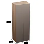 Шкаф двустворчатый L210.60-3