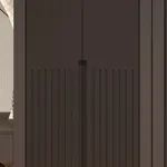 Шкаф 2 дверный, фрезерованные фасады в эмали LE210.60-2