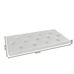 Сидение к панели L1000/60-KS с каретной стяжкой