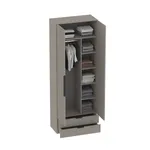 Шкаф 2 дверный с ящиками, фасады в эмали LE-211.44