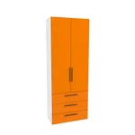 Шкаф книжный/для одежды с тремя ящиками L213