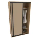 Шкаф-купе ХG140.60-2, профиль INTEGRO, фасад МДФ