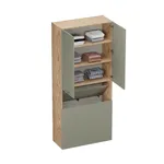 Шкаф двухдверный с фальш стенкой L212.1