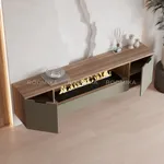 Тумба ТВ напольная с электрокамином LG549.351