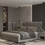 Кровать двуспальная мягкая САНРАЙС с подъемным механизмом, 140x200