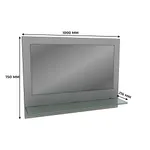 Панель с зеркалом, фасады МДФ CG-1000