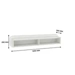 Полка настенная с  МДФ панелью P111