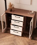 Комод со стеклянными полками P707.1