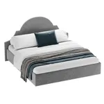 Кровать двуспальная мягкая ЛЮЦИЯ с подъемным механизмом, 180x200