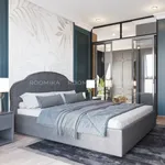 Кровать двуспальная мягкая ВЕРДИ с подъемным механизмом, 180x200