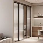 Межкомнатная перегородка для спальни, стекло Эстриадо GRACE 4