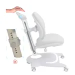Детское кресло Arnica с подлокотниками и подставкой для ног Cubby
