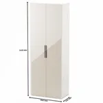 Шкаф 2 дверный, фрезерованные фасады в эмали LE-210.44-1