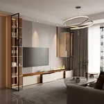 Лацио гостиная с электрокамином 24