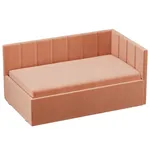 Кровать с подъемным механизмом и ящиком для белья LINE М1, 90х160