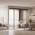 Межкомнатная перегородка для спальни, стекло Эстриадо GRACE 4