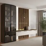 Тумба ТВ напольная с электрокамином L548.451