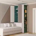 Шкаф двухдверный с фальш стенкой LG212