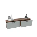 Тумба навесная, 2 ящика R516