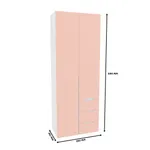 Шкаф комбинированный, фасады в эмали LE215 L/R