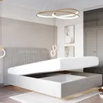 Кровать двуспальная мягкая ФЛАЙ с подъемным механизмом, 180x200