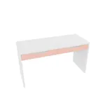 Cтол письменный прямой, фасады в эмали LE718