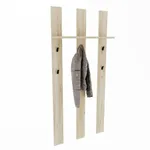 Панель широкая с полкой и крючками L-100