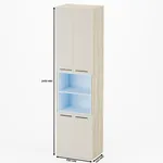 Шкаф книжный с нишей L228.44